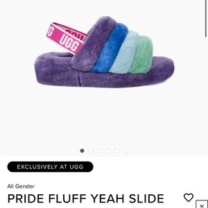 UGG PRIDE FLUFF YEAH SLIDE